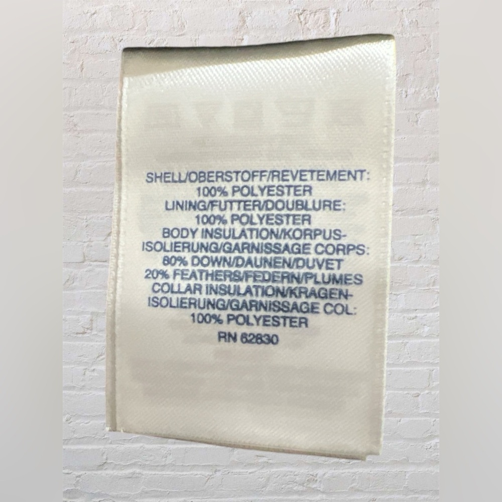 NWT Lands End quilted houndstooth puffer vest. Sz Medium - Picture 11 of 12